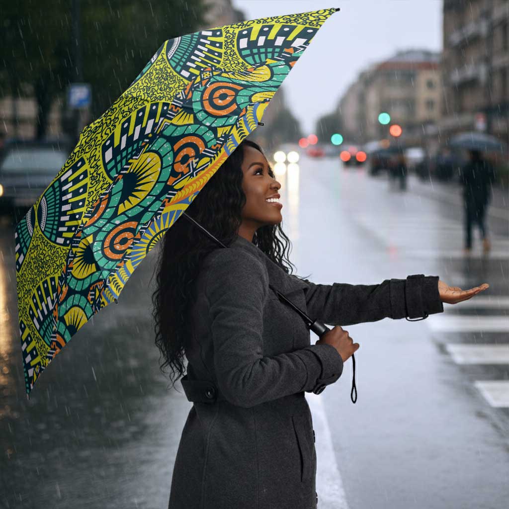 Africa Tribal Mixed Pattern Umbrella