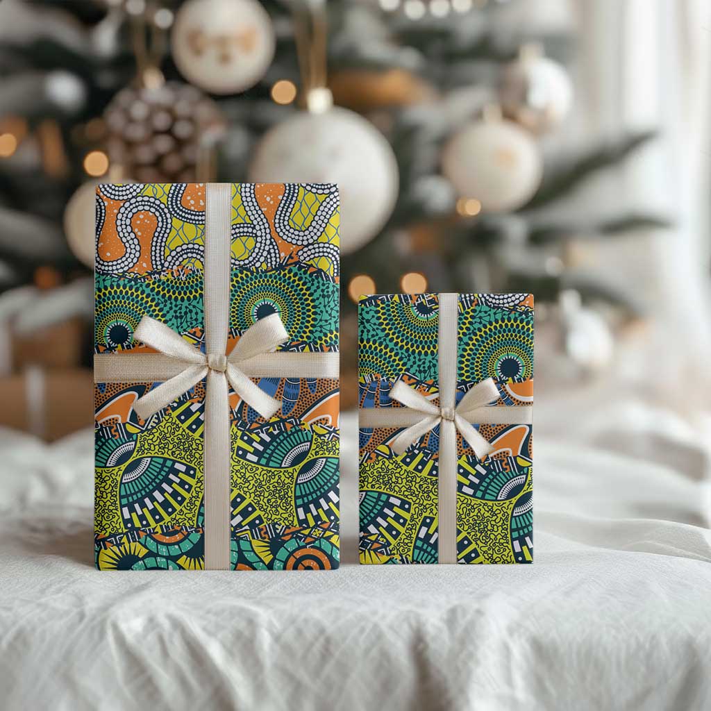 Africa Tribal Mixed Pattern Wrapping Paper - African Pride