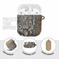 Africa Tribal Pattern Mixed Leopard Skin AirPods Case