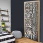 Africa Tribal Pattern Mixed Leopard Skin Door Cover