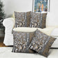Africa Tribal Pattern Mixed Leopard Skin Pillow Cover