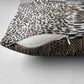 Africa Tribal Pattern Mixed Leopard Skin Pillow Cover