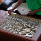 Africa Tribal Pattern Mixed Leopard Skin Puzzle