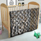 Africa Tribal Pattern Mixed Leopard Skin Quilt - African Pride