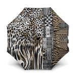 Africa Tribal Pattern Mixed Leopard Skin Umbrella