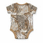 African Wild Animal Skins Baby Onesie Leopard Pattern