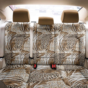 African Wild Animal Skins Back Car Seat Cover Leopard Pattern - African Pride