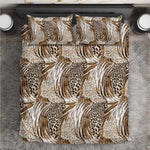 African Wild Animal Skins Bedding Set Leopard Pattern - African Pride