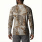 African Wild Animal Skins Button Sweatshirt Leopard Pattern