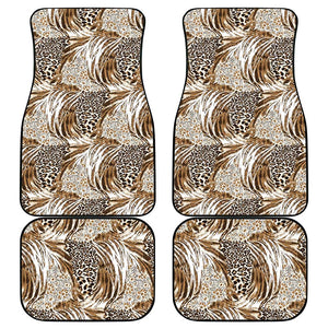 African Wild Animal Skins Car Mats Leopard Pattern - African Pride