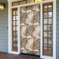 African Wild Animal Skins Door Cover Leopard Pattern