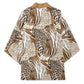 African Wild Animal Skins Kimono Leopard Pattern