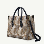 African Wild Animal Skins Leather Bag Leopard Pattern