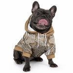 African Wild Animal Skins Pet Hoodie Leopard Pattern