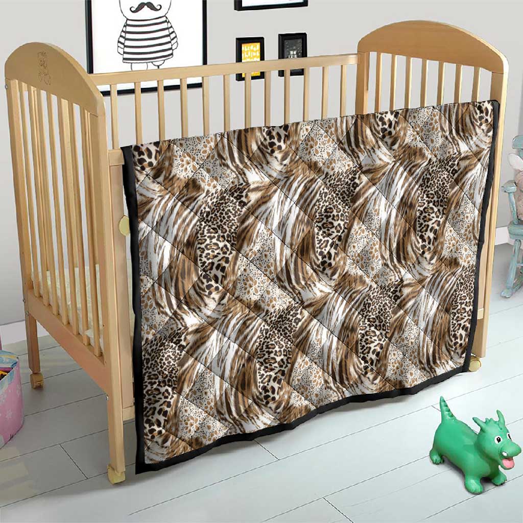 African Wild Animal Skins Quilt Leopard Pattern - African Pride