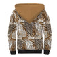 African Wild Animal Skins Sherpa Hoodie Leopard Pattern - African Pride