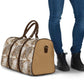 African Wild Animal Skins Travel Bag Leopard Pattern