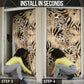 African Wild Animal Skins Door Cover Zebra Tiger Leopard Mix Skin