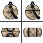 African Wild Animal Skins Duffle Bag Zebra Tiger Leopard Mix Skin