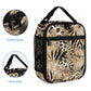 African Wild Animal Skins Lunch Bag Zebra Tiger Leopard Mix Skin