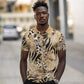 African Wild Animal Skins Polo Shirt Zebra Tiger Leopard Mix Skin - African Pride