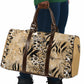 African Wild Animal Skins Travel Bag Zebra Tiger Leopard Mix Skin