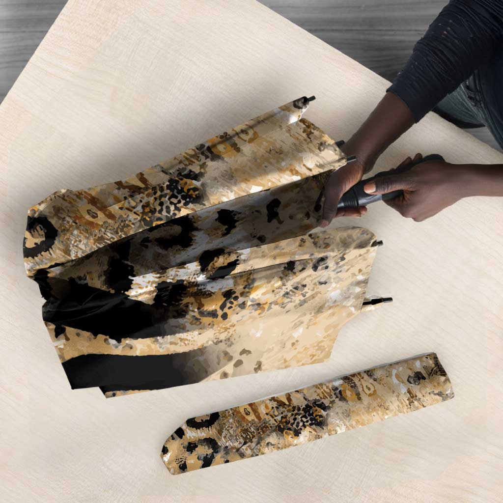 African Wild Animal Skins Umbrella Zebra Tiger Leopard Mix Skin