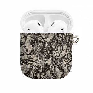 African Wild Animal Skins AirPods Case Snake and Crocodile Mix Skin