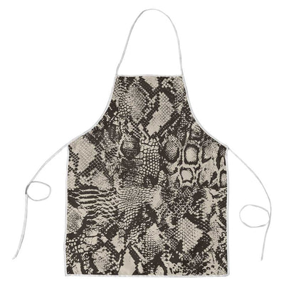 African Wild Animal Skins Apron Snake and Crocodile Mix Skin