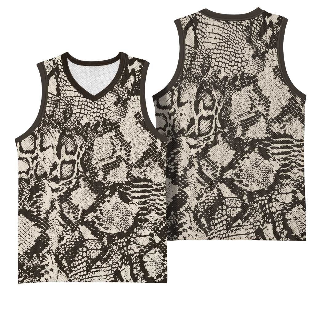 African Wild Animal Skins Basketball Jersey Snake and Crocodile Mix Skin LT9