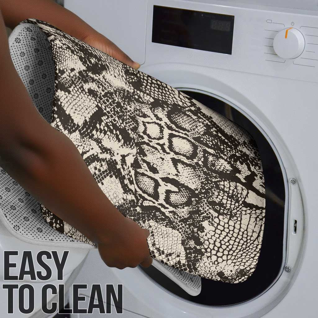 African Wild Animal Skins Bathroom Set Snake and Crocodile Mix Skin