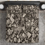 African Wild Animal Skins Bedding Set Snake and Crocodile Mix Skin - African Pride