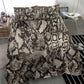 African Wild Animal Skins Bedding Set Snake and Crocodile Mix Skin - African Pride