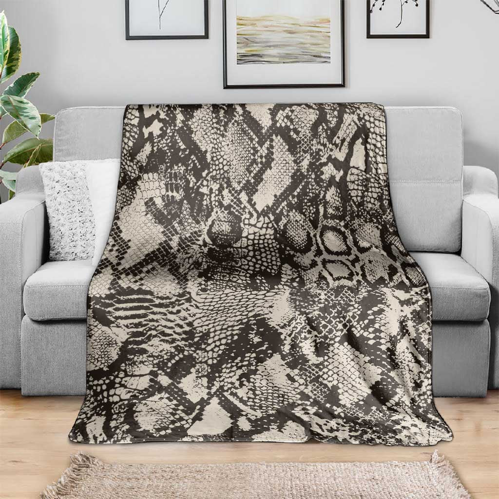 African Wild Animal Skins Blanket Snake and Crocodile Mix Skin - African Pride