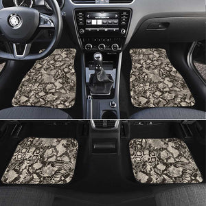 African Wild Animal Skins Car Mats Snake and Crocodile Mix Skin - African Pride