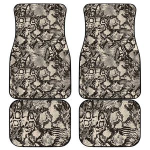 African Wild Animal Skins Car Mats Snake and Crocodile Mix Skin - African Pride