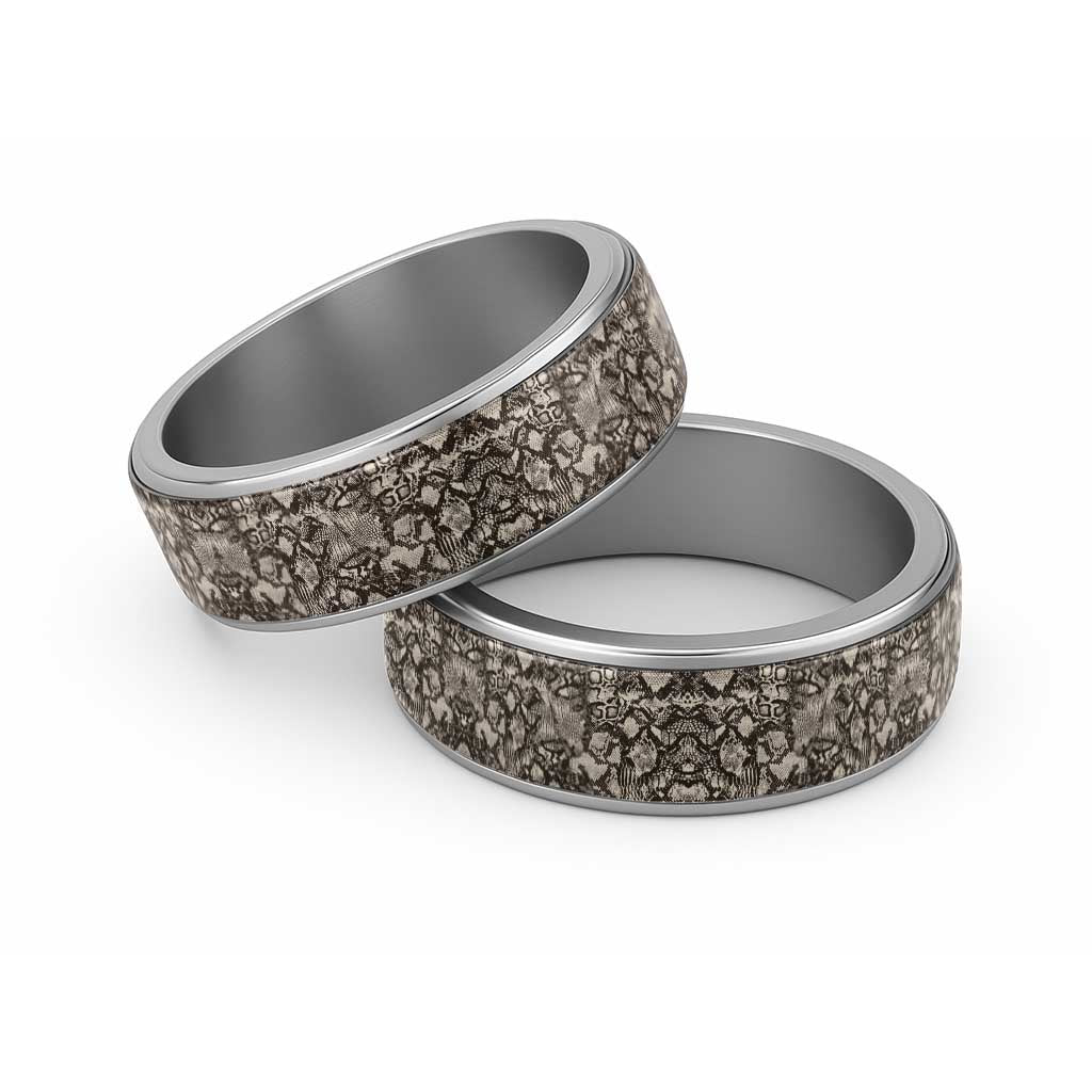 African Wild Animal Skins Classic Ring Snake and Crocodile Mix Skin - African Pride