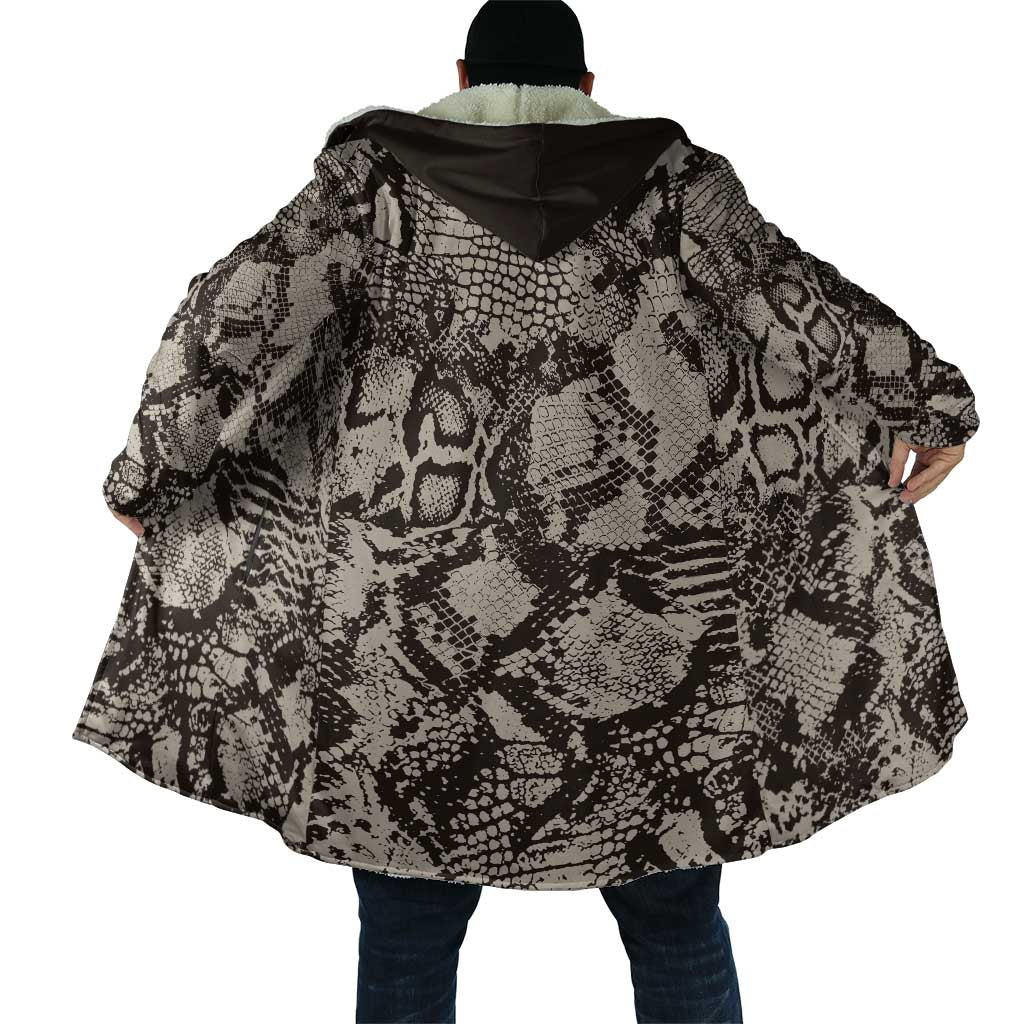 African Wild Animal Skins Cloak Snake and Crocodile Mix Skin