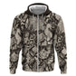 African Wild Animal Skins Hoodie Snake and Crocodile Mix Skin - African Pride