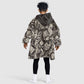 African Wild Animal Skins Kid Wearable Blanket Hoodie Snake and Crocodile Mix Skin - African Pride