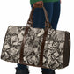 African Wild Animal Skins Travel Bag Snake and Crocodile Mix Skin