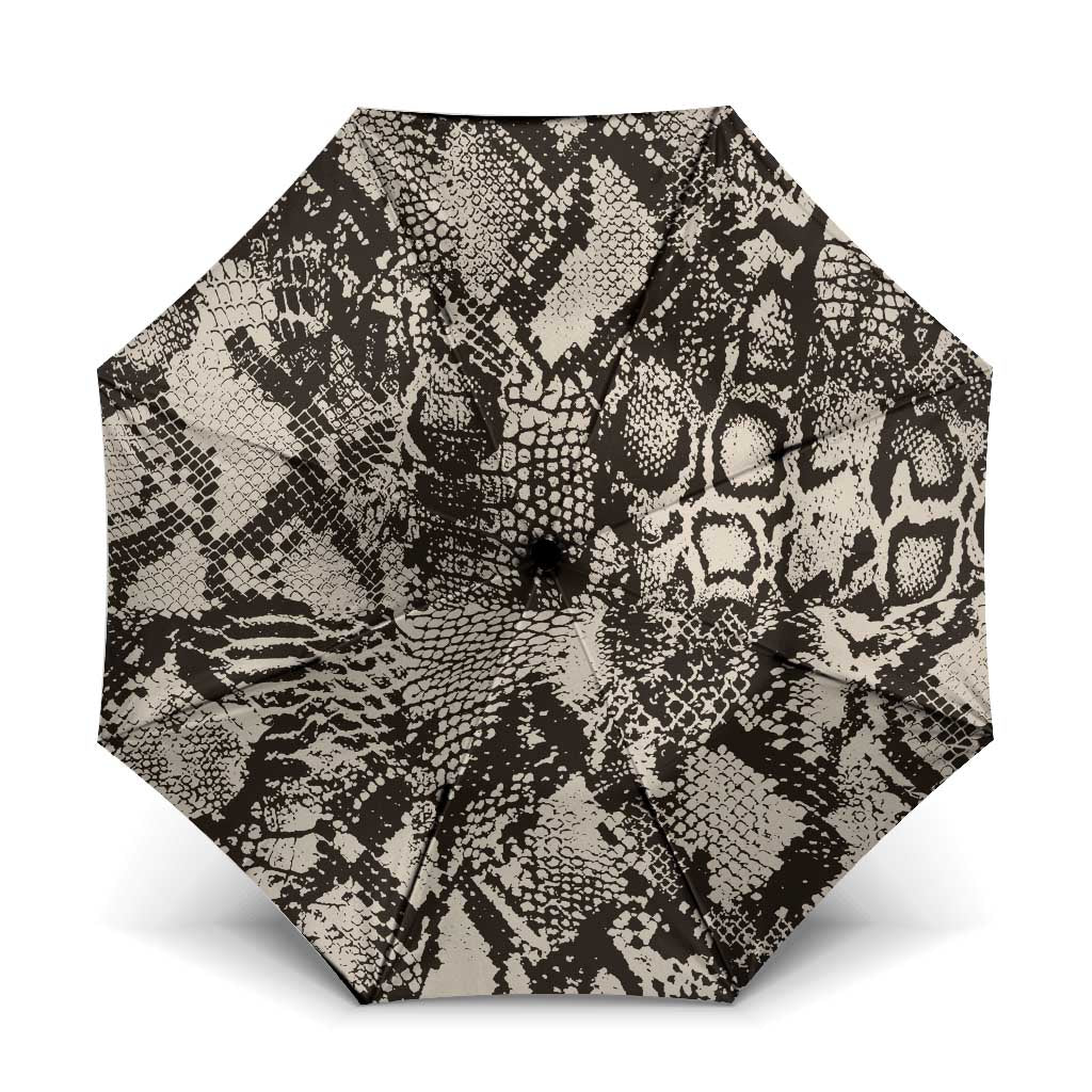 African Wild Animal Skins Umbrella Snake and Crocodile Mix Skin