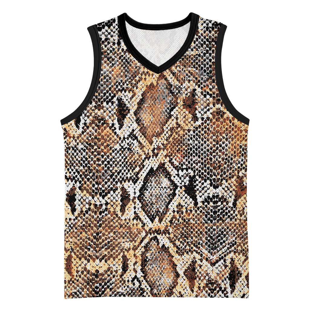 African Wild Animal Skins Basketball Jersey Vintage Snake Skin Pattern LT9