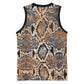African Wild Animal Skins Basketball Jersey Vintage Snake Skin Pattern LT9