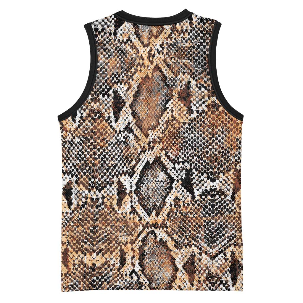 African Wild Animal Skins Basketball Jersey Vintage Snake Skin Pattern LT9