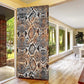 African Wild Animal Skins Door Cover Vintage Snake Skin Pattern