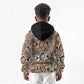 African Wild Animal Skins Kid Hoodie Vintage Snake Skin Pattern - African Pride