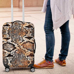 African Wild Animal Skins Luggage Cover Vintage Snake Skin Pattern - African Pride