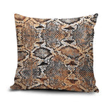 African Wild Animal Skins Pillow Cover Vintage Snake Skin Pattern