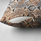 African Wild Animal Skins Pillow Cover Vintage Snake Skin Pattern